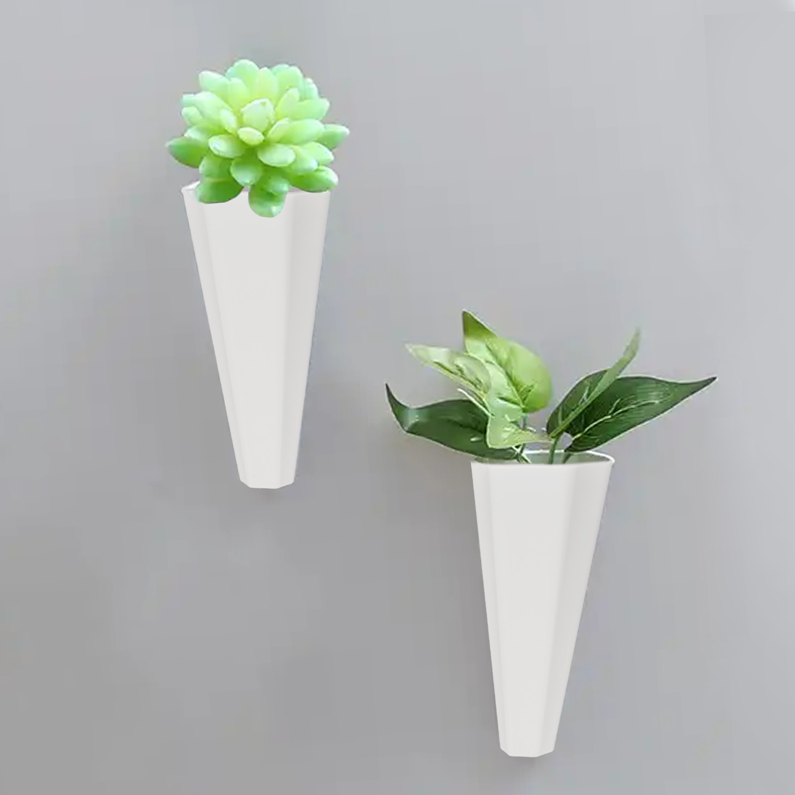 กระถางดอกไม้พลาสติกแขวนผนัง 1  - Bonsai Vertical Garden บทวิจารณ์และราคา