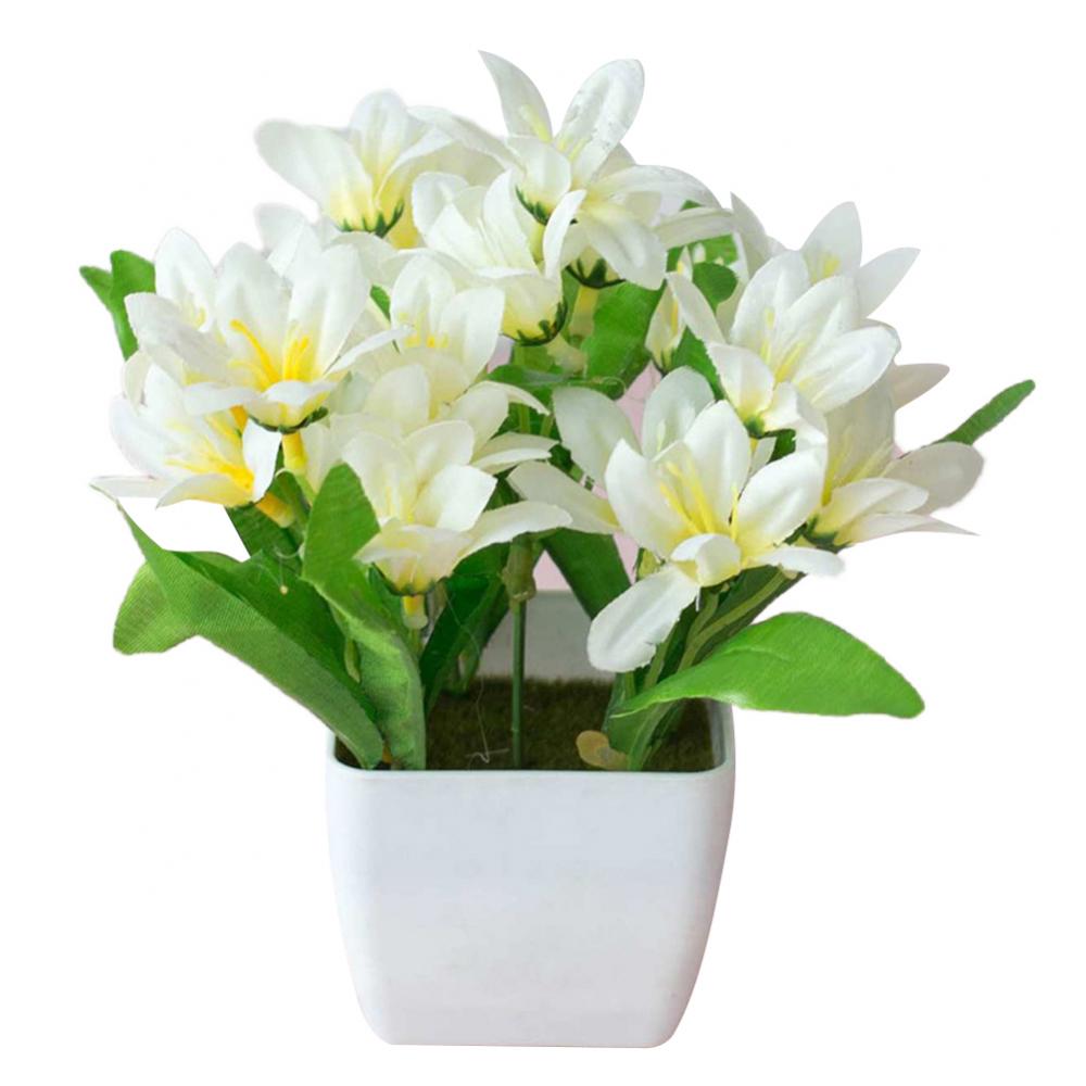 ดอกลิลลี่ประดิษฐ์ขนาด 15 ซม. ส - Bonsai Garden And Cafe บทวิจารณ์และราคา