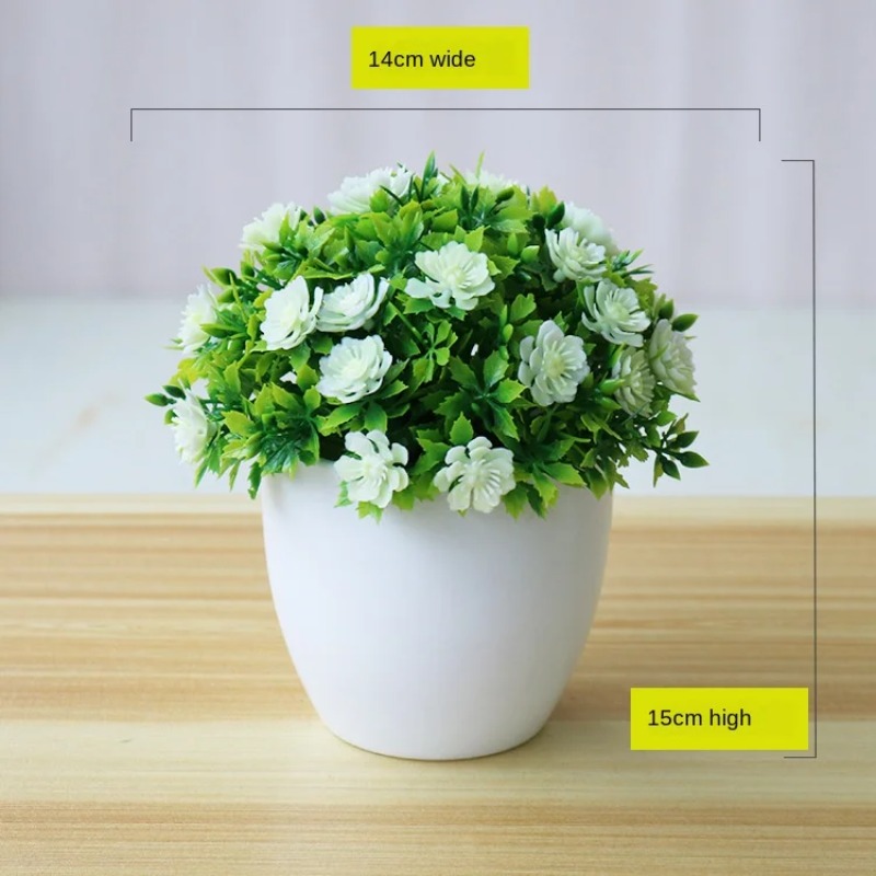 1Pcประดิษฐ์พืชBonsaiดอกไม้พืชด - Bonsai Garden Zen บทวิจารณ์และราคา
