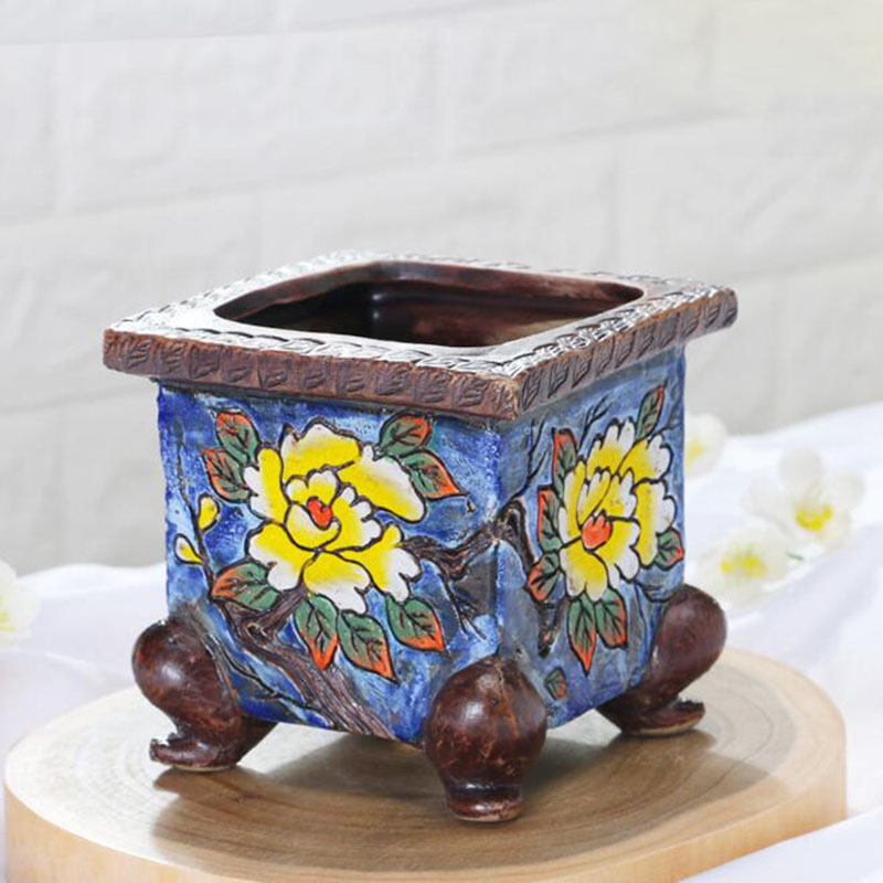 เกาหลีสไตล์ Handpainted ดอกไม้ - Bonsai Garden Europe บทวิจารณ์และราคา