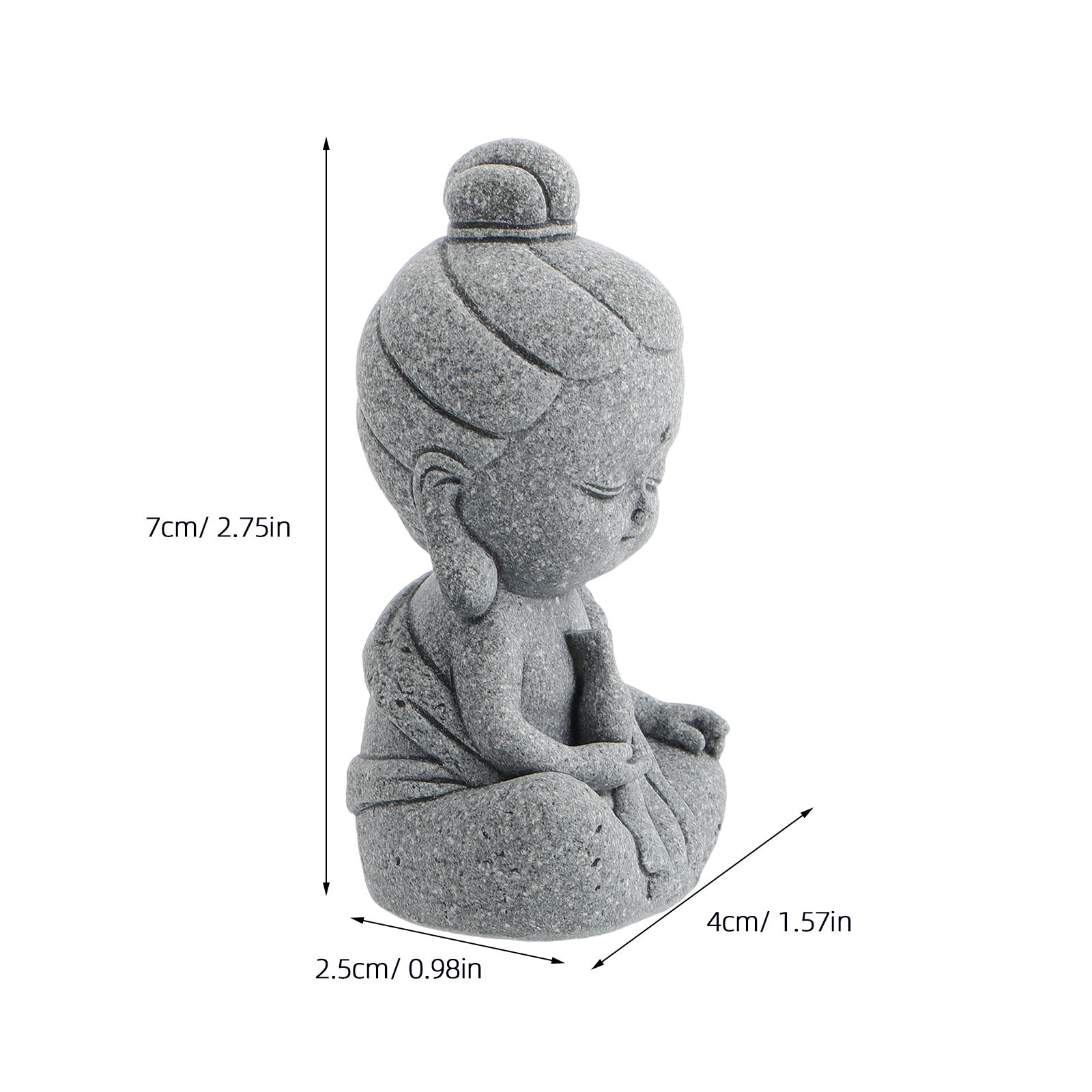 รูปปั้นพระโพธิสัตว์กวนอิมหินขน - Bonsai Garden Zen บทวิจารณ์และราคา