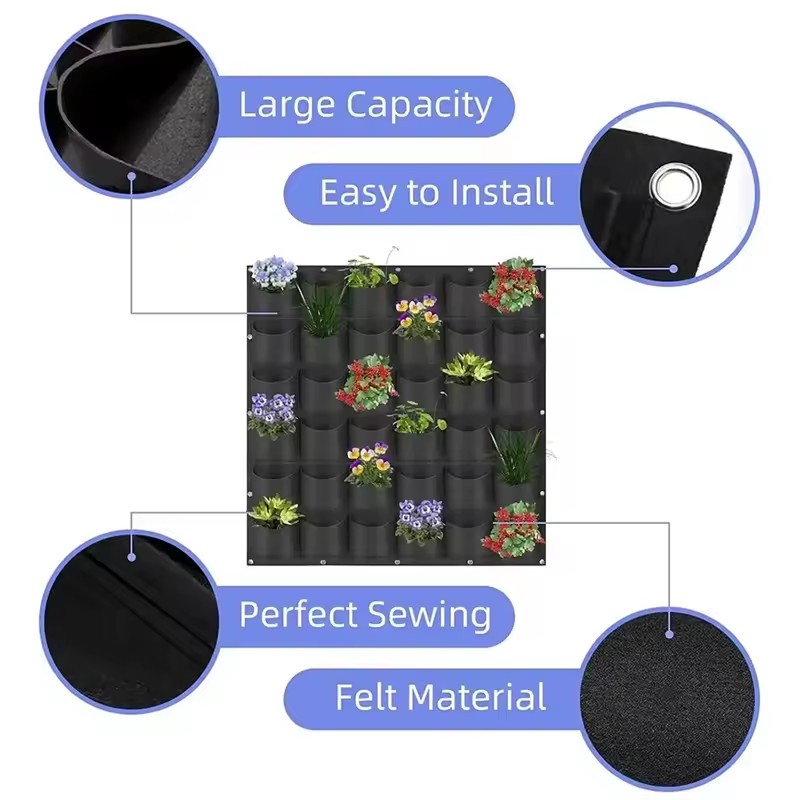 แขวนผนังปลูกกระเป๋าหลายกระเป๋า - Bonsai Vertical Garden บทวิจารณ์และราคา