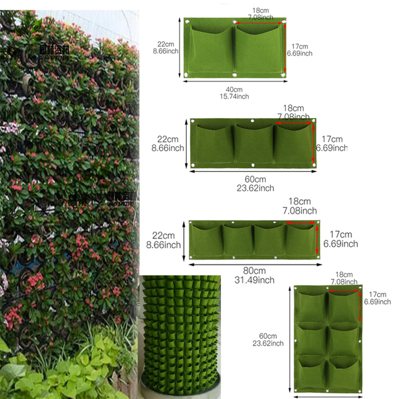 ถุงปลูกต้นไม้แบบแขวนผนัง กระเป - Bonsai Vertical Garden บทวิจารณ์และราคา