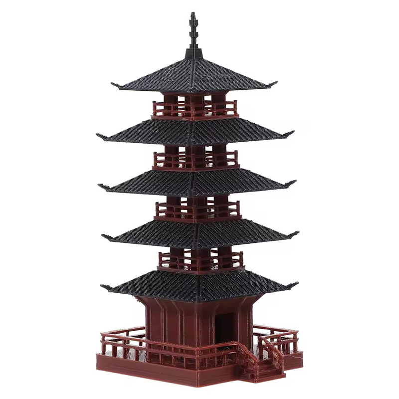 รูปปั้นเจดีย์ขนาดเล็ก โมเดลอาค - Bonsai Garden Mini บทวิจารณ์และราคา