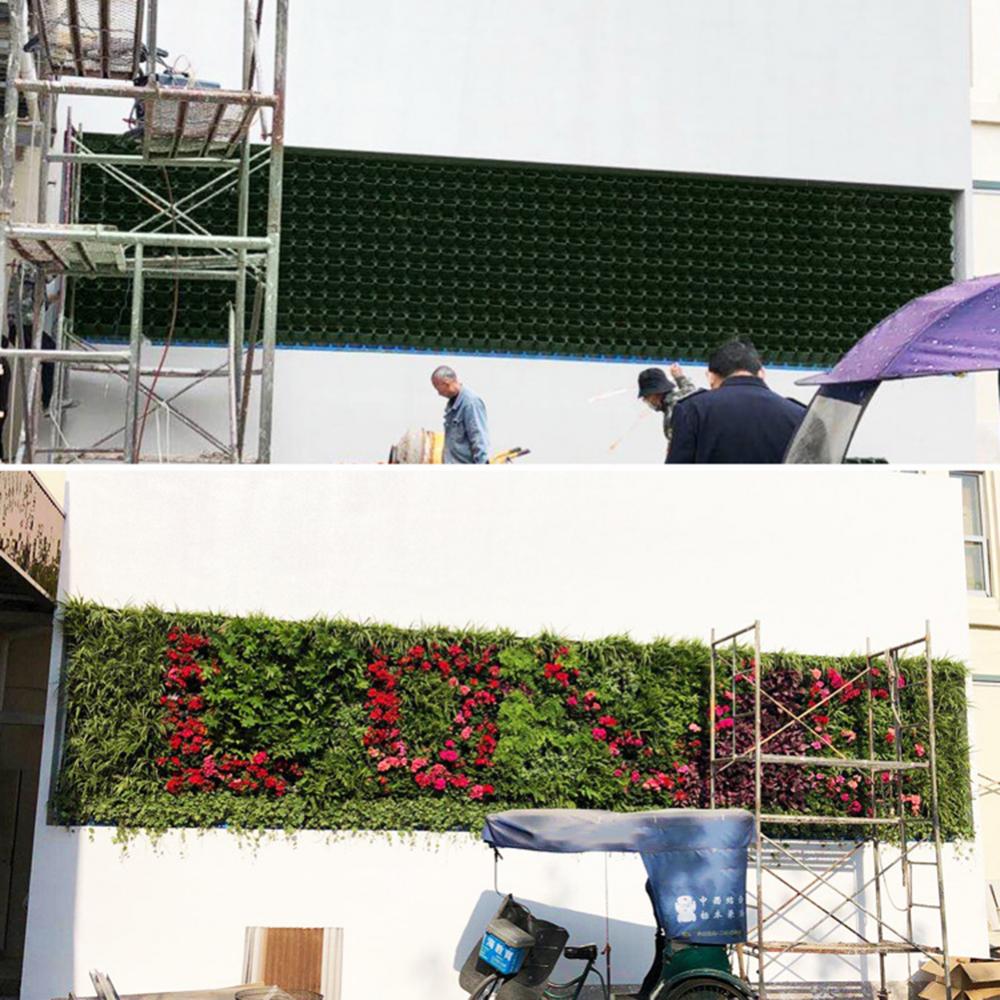 ติดผนังป่ากล่องหลายหลุมดอกไม้ห - Bonsai Vertical Garden บทวิจารณ์และราคา